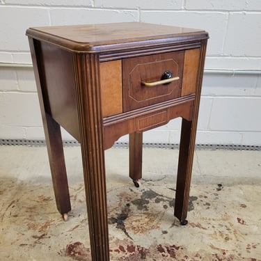 Art Deco Storage Side Table