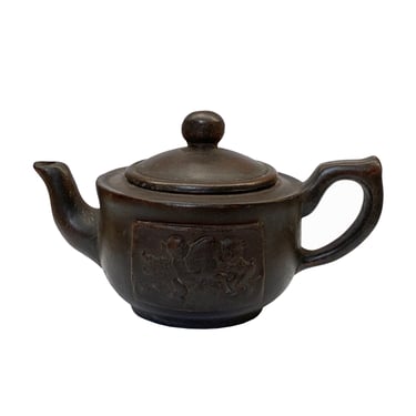Chinese Handmade Yixing Zisha Clay Teapot With Artistic Accent ws2087E 