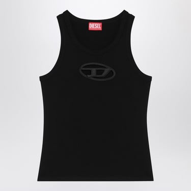 Diesel T-Lynys-Od Black Tank Top Women