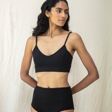 Yoka High Rise Underwear - Black