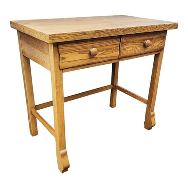 COMING SOON - Antique Arts and Crafts Mission Era Petite Oak Desk