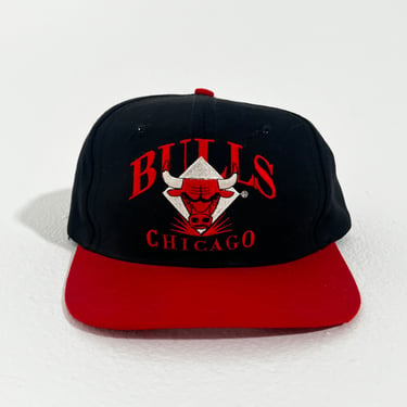 Vintage 1990's Chicago Bulls Combo Logo Snapback Hat