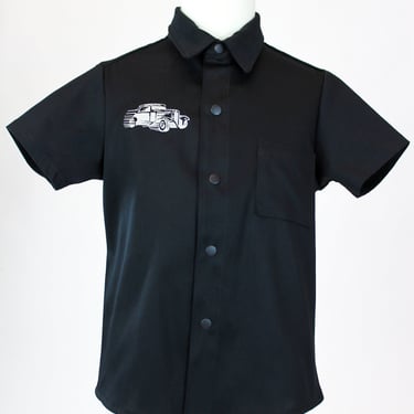 Boy's Embroidered Hot Rod Top 