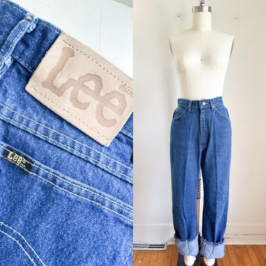 Vintage Dark Wash Lee Jeans / 25