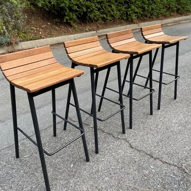 Vista of California Vintage Bar Stools by – Set of 4 