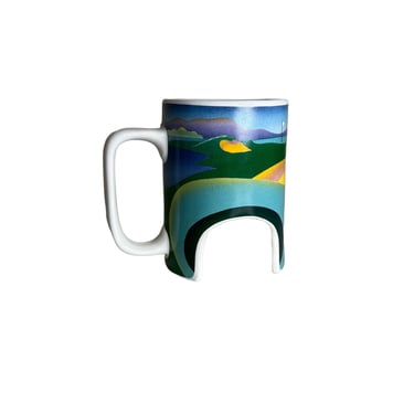 Vintage 1990 Golf Putting Mug by Norrgard Designs 