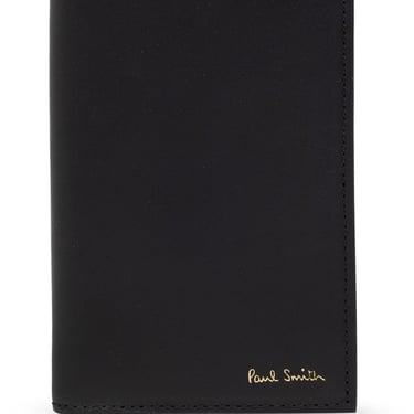 Paul Smith Men Signature Stripe Leather Wallet