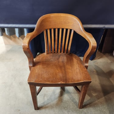 Vintage Banker's Chair 23