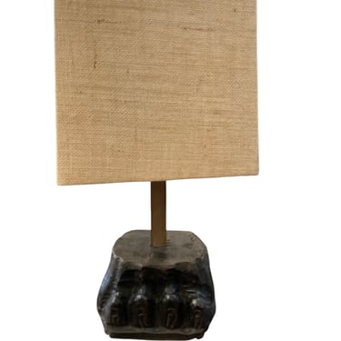 Italian 17c Lion's Foot Element Lamp