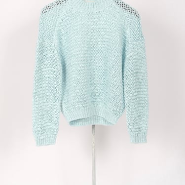 12159_My Knit - Ribbon Yarn Sweater - Sky Dust