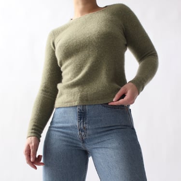 90s Soft Pear Cashmere Sweater