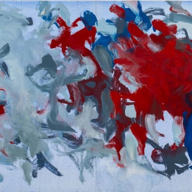 Robert O'Meara Abstract Composition Oil on Canvas
