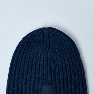 Acne Studios Men Logo Motif Beanie Hat