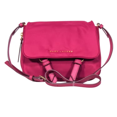 Marc Jacobs - Magenta Pink Nylon Crossbody Bag