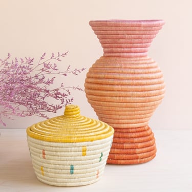 Amsha: Pink Orb Vase
