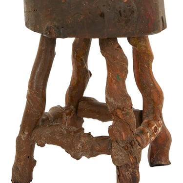 Vintage Grapevine Stool