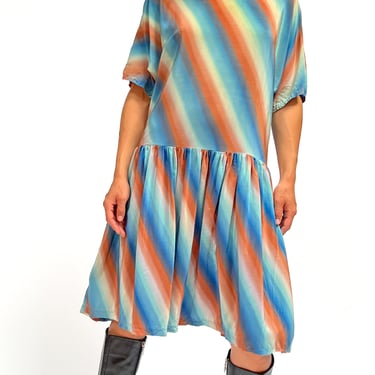 Desert Ombre Silk Dress (L)