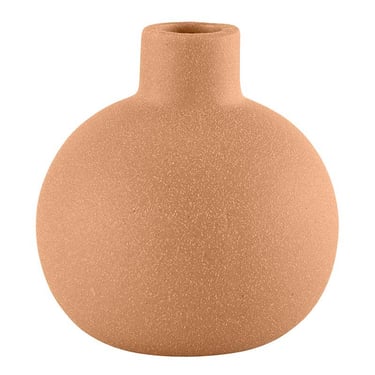 Matte Caramel Bud Vase