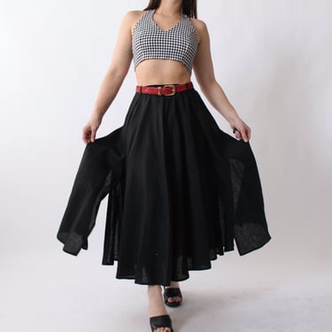 Vintage Max Mara Linen Skirt - W29