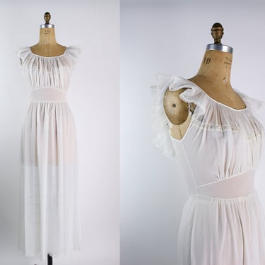 Vintage Vanity Fair Slip, Ivory Lingere, 50s 60s Slip, Off, Vintbox