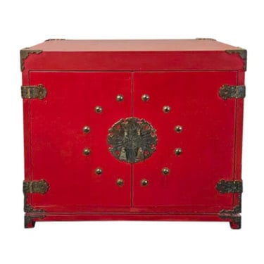 Red Asian Cabinet