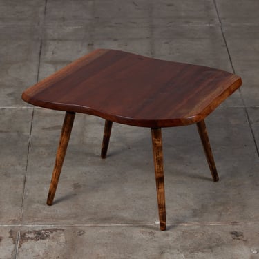 Organic Mahogany Side Table by Roy Sheldon 