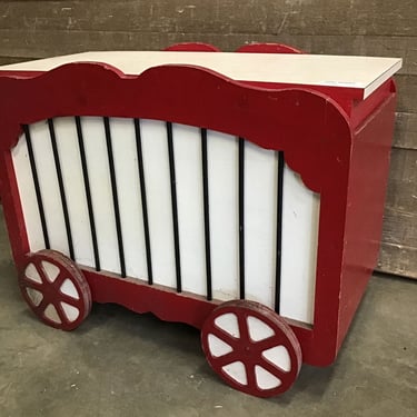 Circus Cart Toy Box (Tacoma)