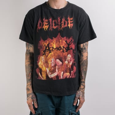 Vintage 90’s Deicide Amon Feasting The Beast T-Shirt 
