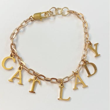 Cat Lady Bracelet - Kamala Harris Charm Bracelet Feminist