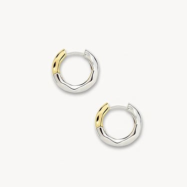 Machete Hinge Wavy Hoops