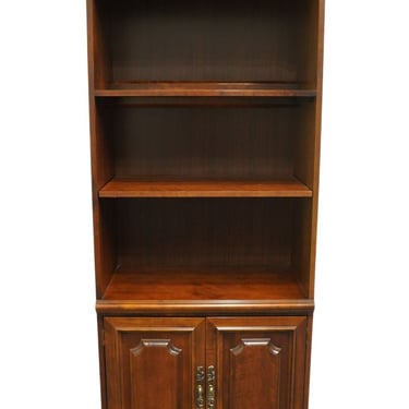 HOOKER FURNITURE Solid Cherry Italian Neoclassical 30" Illuminated Bookcase / Wall Unit 880-70-146 