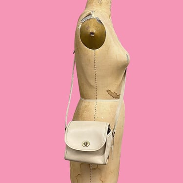 Vintage Coach Bag Retro 1990s Preppy + Emmie + 9018 + Bone