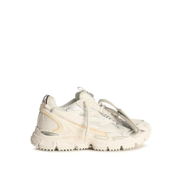 Off-White 'Be Right' White Polyester Blend Sneakers Women