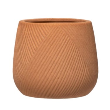 * CCO Engraved Stoneware Planter(Curbside &amp; in-store pick up only)
