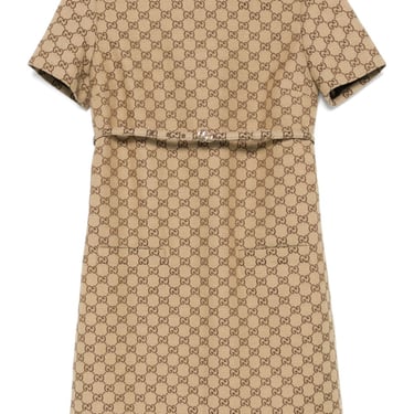 Gucci Women Gg Supreme Mini Dress