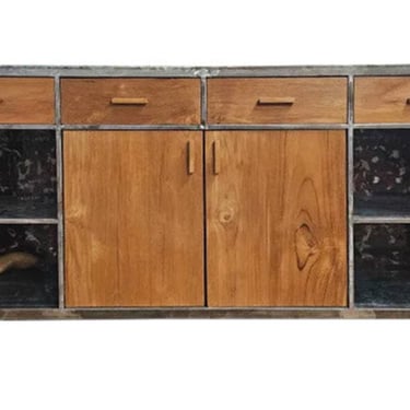 Hammered Metal Sideboard