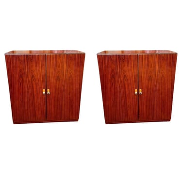 2 available  -  Danish Modern Rosewood Cabinets by Brouer Furniture