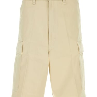 Ami Man Sand Cotton Bermuda Shorts