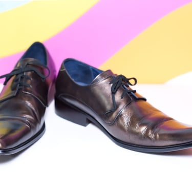 Vintage Bronze Robert Wayne Men's Oxford Shoes | Size 11 