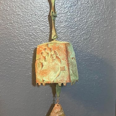 Vintage Paolo Soleri Bronze Wind Bell 