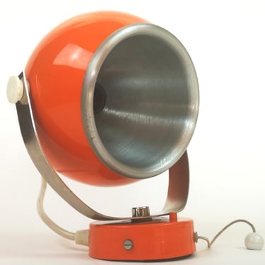 Space Age Wall Lamp, Vintage Lamp, Eyball Sconces, Sijaj Hrastnik Yugoslavia, 70's,Atomic, Orange Vintage Lamp, Mid Century Modern, Retro 