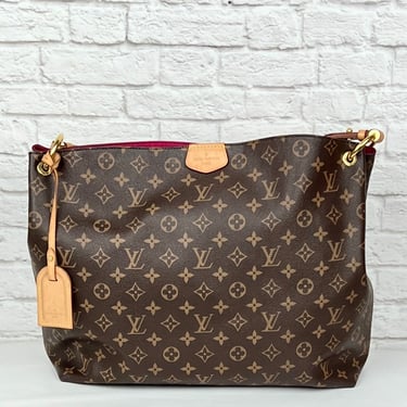 Louis Vuitton Monogram Graceful MM, Brown