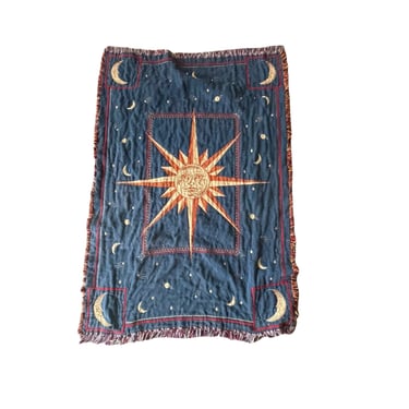 Vintage MWW Sun Moon Celestial Throw Blanket - | North Fork