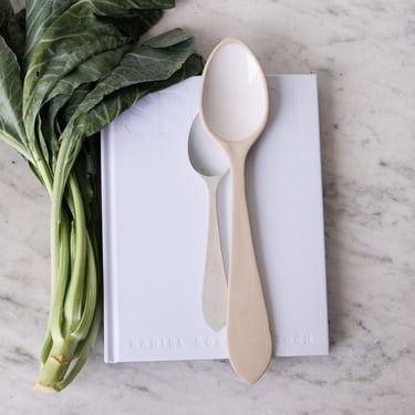 Spoon Book & Stoneware Spoon