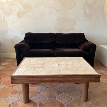 Stampworthy Original Sand Zellige Coffee Table