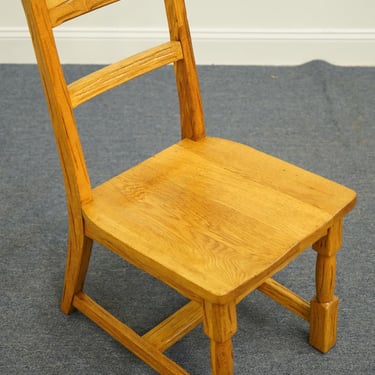 JOERNS BROTHERS FURNITURE Solid Oak Rustic Americana Side / Desk Chair 7165-841-2360 