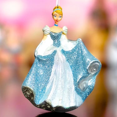 open lace back dress Personalized Princess Christmas Ornament main image 1
