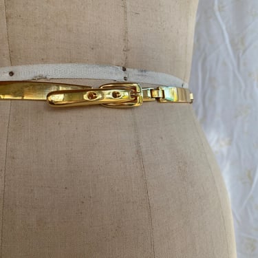 Gucci 29-32 Waist Belt / Light Brown / Gold Hardware -  Finland