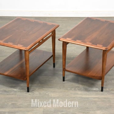 Refinished Lane Acclaim End Tables - A Pair 