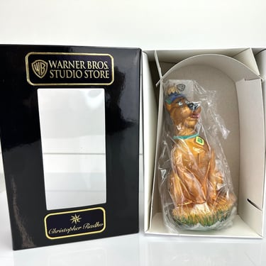 Christopher Radko New in Box Wb SCOOBY DOOBY DOO Glass Christmas Ornament 455/5000 